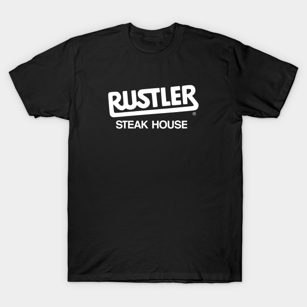 Rustler Steak House T-Shirt by Chewbaccadoll